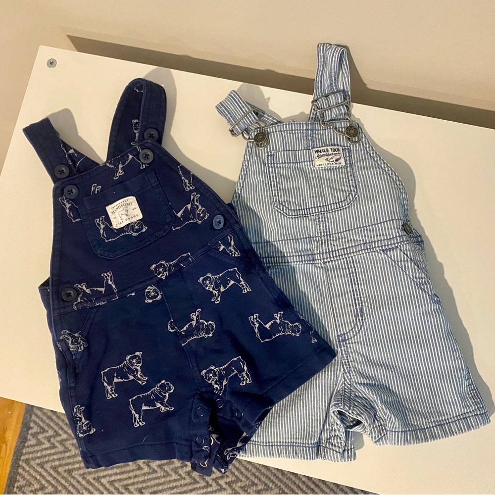 Carter’s 6M Overall Shorts. 2 for 1!